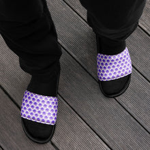 Load image into Gallery viewer, Cannabis Leaf Men’s Slides
