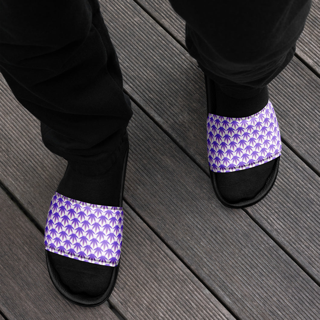Cannabis Leaf Men’s Slides